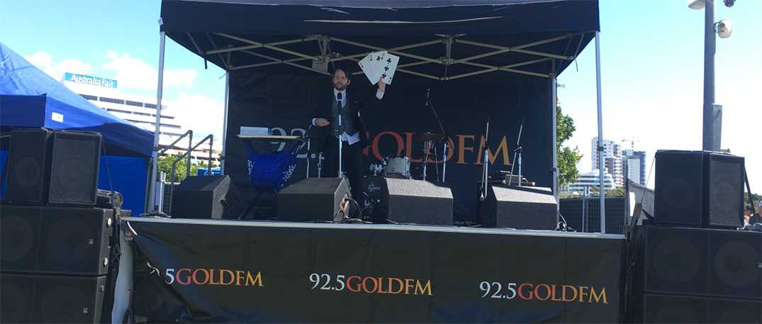Three Card Monte at the Gold Coast Show